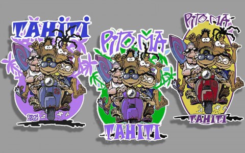 stickersPitoMaVespaX32